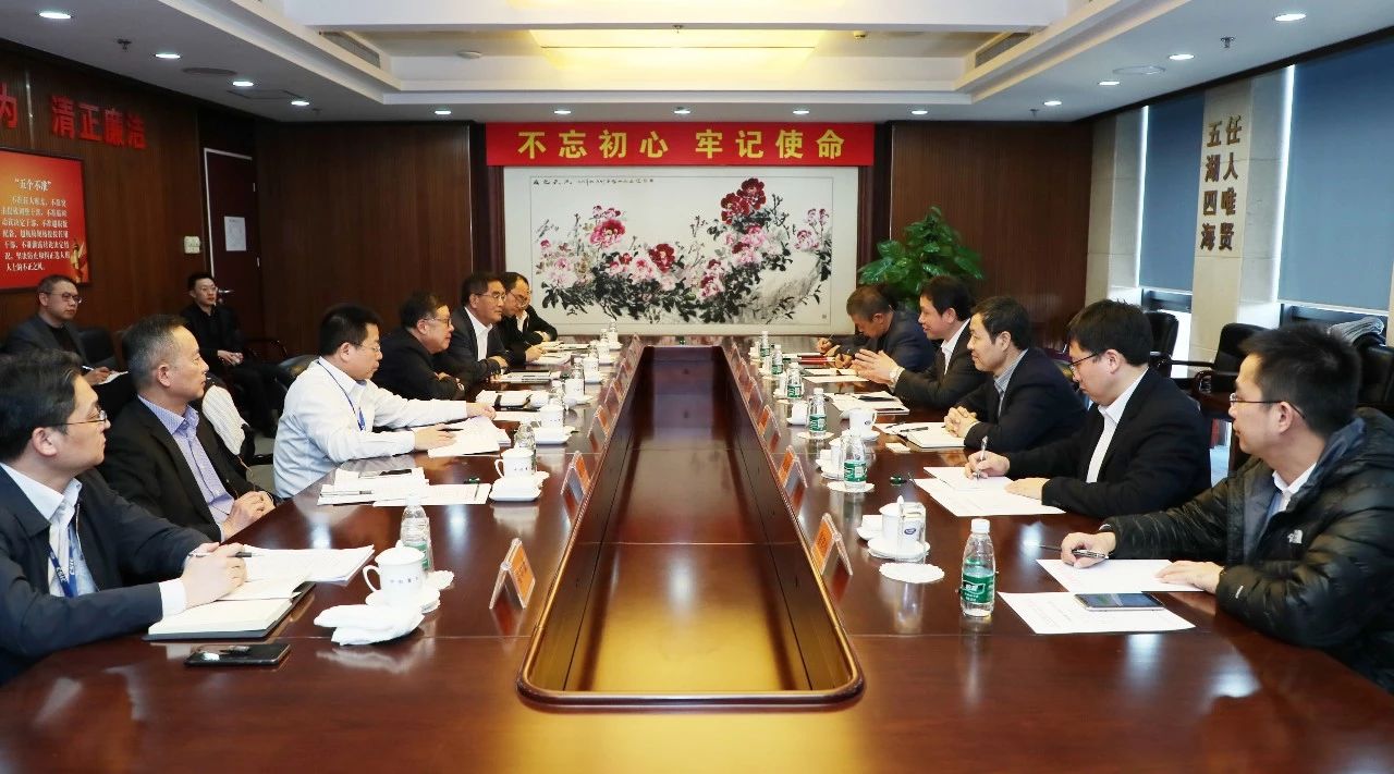 钱建平、姜仁锋会见大连市副市长靳国卫 